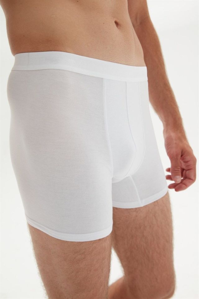 Erkek Modal Boxer 3'lü Paket Siyah - L
