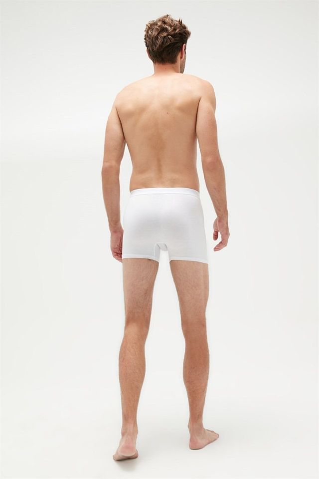 Erkek Modal Boxer 3'lü Paket Siyah - L