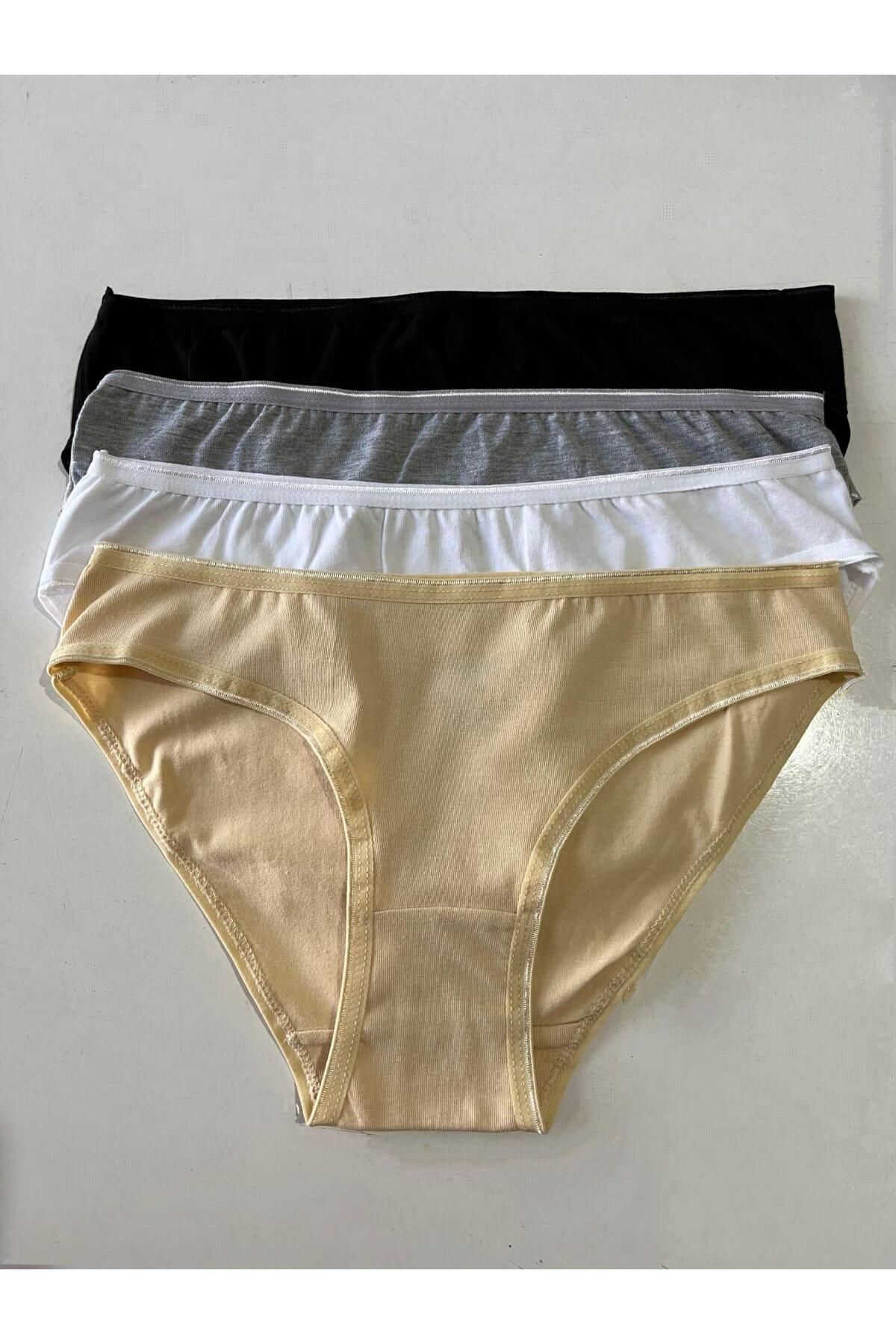 Kadın Külot Likralı 4'lü Paket
