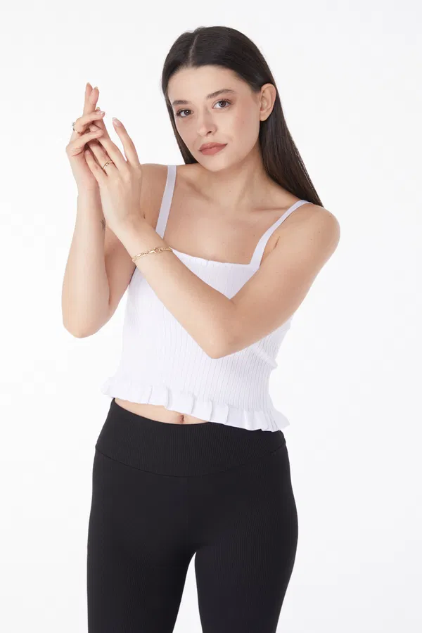 Yazlık triko crop