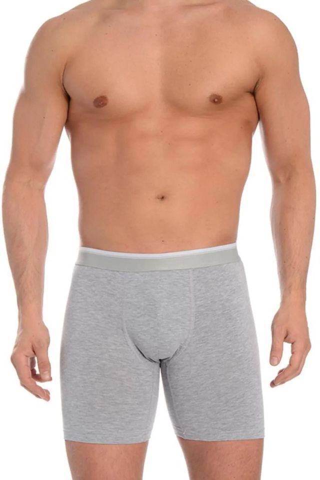 3'lü Paket Erkek Uzun Paçalı Likralı Boxer